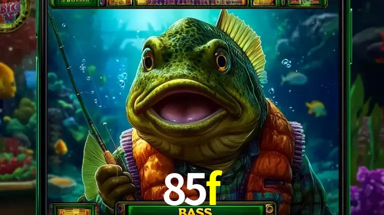 Personagem de peixe pescador do popular jogo de slot com tema de pescaria, uma das emocionantes opções de caça-níqueis para jogar e ganhar no cassino 85f.
